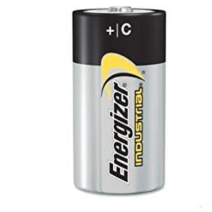 Manitobabattery 6 Pack of Energizer Industrial  C cell